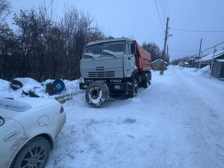 2001 КамАЗ 5511, серебристый, 1000000 рублей, вид 1