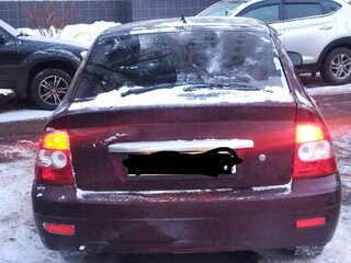 2010 Lada (ВАЗ) Priora I, пурпурный, 245000 рублей, вид 3