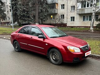 2008 Kia Cerato I Рестайлинг, красный, 380000 рублей, вид 4