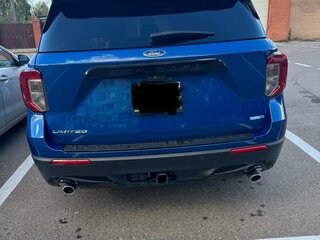 2019 Ford Explorer VI, синий, 3550000 рублей, вид 2
