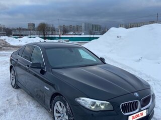 2013 BMW 5 серии 520i VI (F10/F11/F07) Рестайлинг, чёрный, 1990000 рублей, вид 1