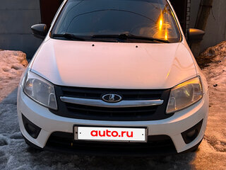 2017 Lada (ВАЗ) Granta I, белый, 380000 рублей, вид 1