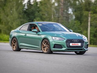 2017 Audi A5 II (F5), зелёный, 3200000 рублей, вид 1