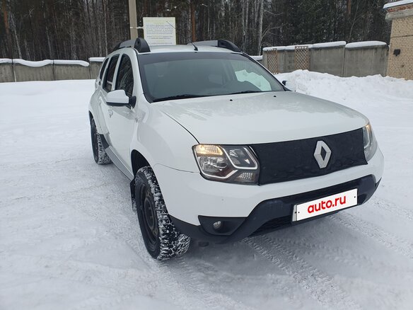 2016 Renault Duster I Рестайлинг, белый, 950000 рублей - вид 2