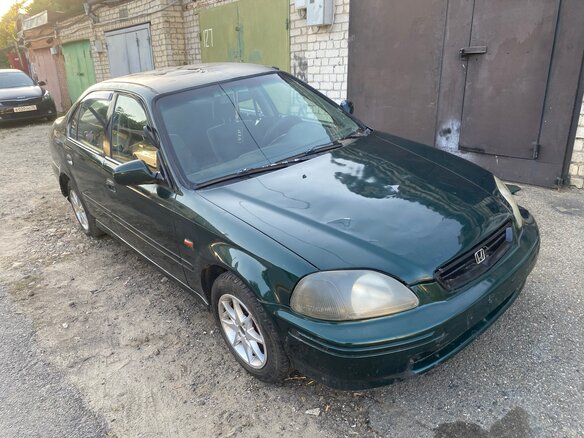 1997 Honda Civic VI, зелёный - вид 1