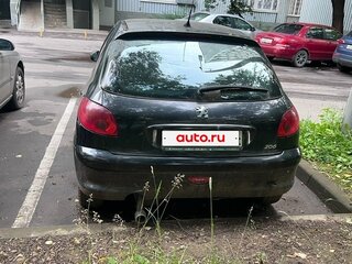 2008 Peugeot 206, чёрный, 165000 рублей, вид 4