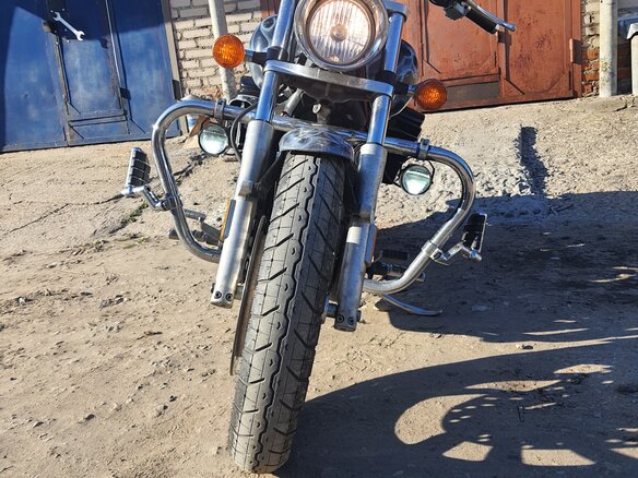 2005 Honda VTX 1300, чёрный, 650000 рублей - вид 7