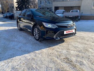 2017 Toyota Camry VII (XV50) Рестайлинг, чёрный, 2300000 рублей, вид 2
