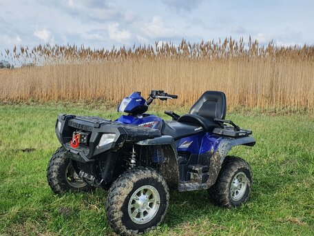 2008 Polaris Sportsman 800, синий, 620000 рублей, вид 4