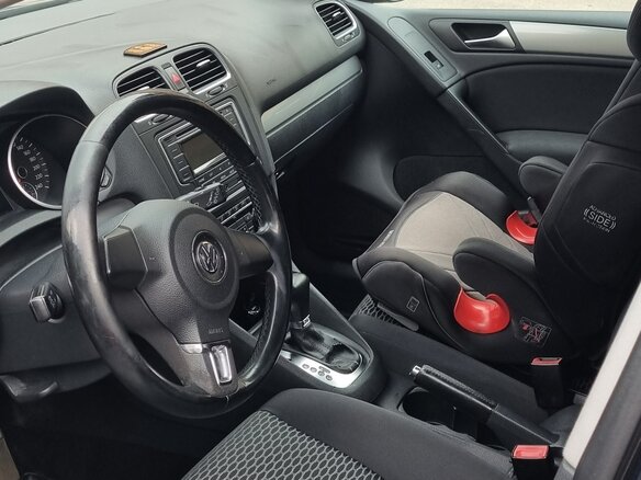 2010 Volkswagen Golf VI, серый - вид 3