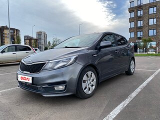 2016 Kia Rio III Рестайлинг, серый, 1050000 рублей, вид 1