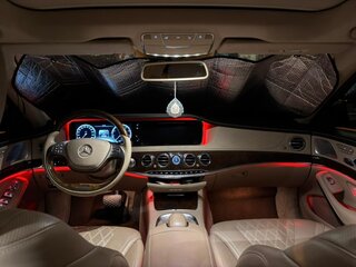 2013 Mercedes-Benz S-Класс 500 Long VI (W222, C217), серый, 2550000 рублей, вид 1