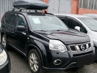 2012 Nissan X-Trail II Рестайлинг, чёрный, 1290000 рублей, вид 1