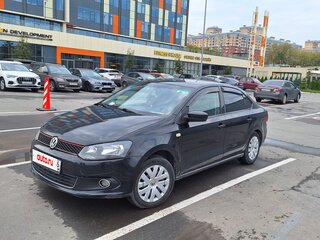 2012 Volkswagen Polo V, чёрный, 520000 рублей, вид 4