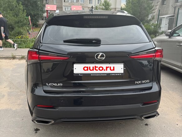 2019 Lexus NX 300 I Рестайлинг, чёрный - вид 1