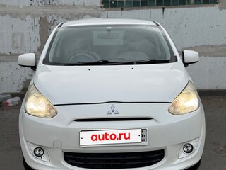 2014 Mitsubishi Mirage VI, белый, 480000 рублей, вид 1
