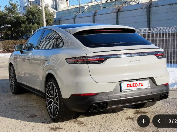 2023 Porsche Cayenne Coupé III, серый - вид 2