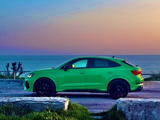 2020 Audi RS Q3 II (F3), зелёный, 6999999 рублей, вид 2