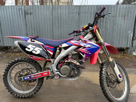 2007 Honda CRF 450R, красный, 260000 рублей, вид 3