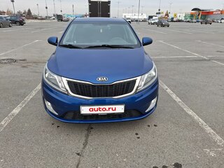 2013 Kia Rio 4-speed III, синий, 800000 рублей, вид 1