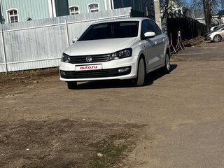 2013 Volkswagen Polo V, белый, 885000 рублей, вид 4