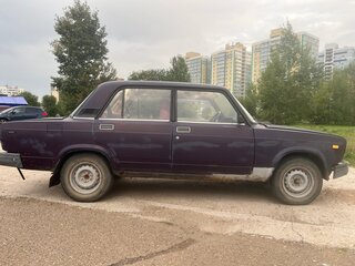 1999 Lada (ВАЗ) 2107, фиолетовый, 80000 рублей, вид 4
