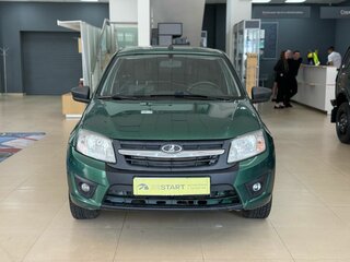 2017 Lada (ВАЗ) Granta I, зелёный, 560000 рублей, вид 2