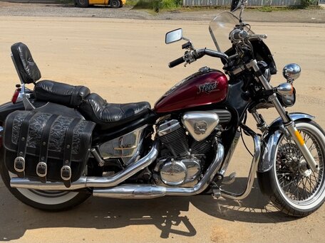 1995 Honda Steed 600, чёрный, 409000 рублей, вид 4