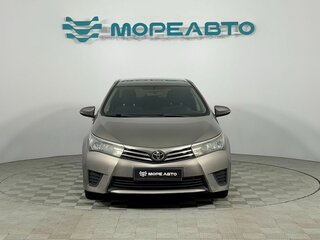 2013 Toyota Corolla XI (E160, E170, E180), бежевый, 870000 рублей, вид 2