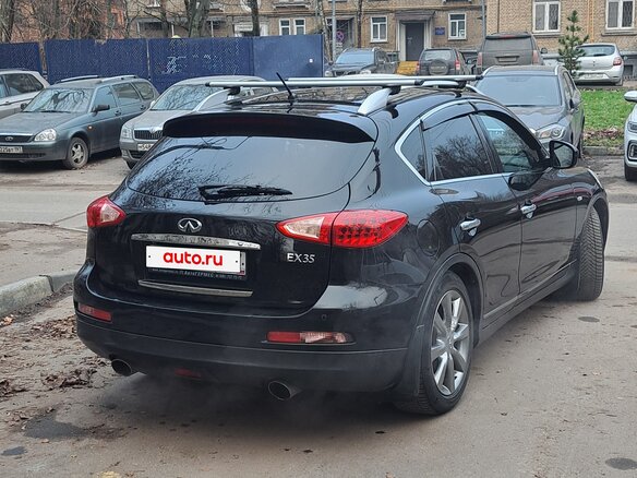 2009 Infiniti EX EX35 5-speed I (J50), чёрный, 1300000 рублей - вид 2