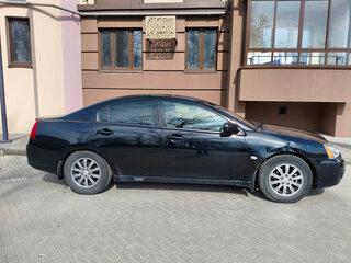 2006 Mitsubishi Galant IX Рестайлинг, чёрный, 450000 рублей, вид 4