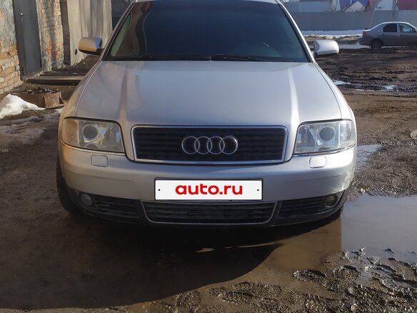 2002 Audi A6 II (C5) Рестайлинг, серебристый, 365000 рублей - вид 1