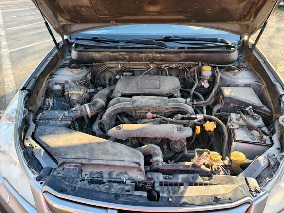 2012 Subaru Outback IV Рестайлинг, серебристый, 1300000 рублей - вид 9