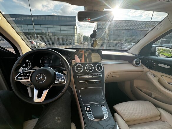 2020 Mercedes-Benz GLC 200 I (X253) Рестайлинг, синий, 3650000 рублей - вид 14