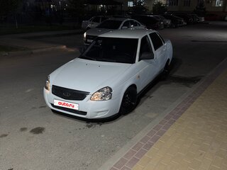 2009 Lada (ВАЗ) Priora I, белый, 180000 рублей, вид 1
