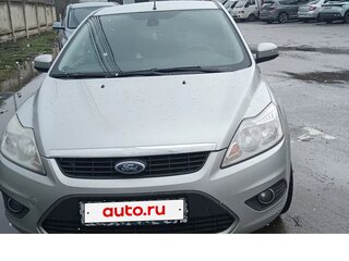 2010 Ford Focus II Рестайлинг, серебристый, 640000 рублей, вид 2