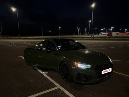 2020 Audi A5 45 TFSI II (F5) Рестайлинг, зелёный, 3350000 рублей, вид 3