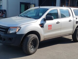 2012 Ford Ranger T6, серебристый, 1500000 рублей, вид 1