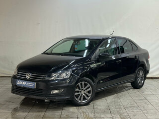 2019 Volkswagen Polo V Рестайлинг, чёрный, 1050000 рублей, вид 1