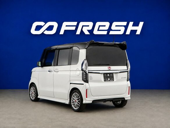 2021 Honda N-BOX II Рестайлинг, белый, 1599077 рублей - вид 1