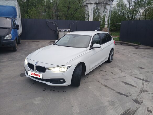 2019 BMW 3 серии 318i VI (F3x) Рестайлинг, белый