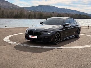 2021 BMW 5 серии 530i xDrive VII (G30/G31/G38) Рестайлинг, чёрный, 6350000 рублей, вид 2