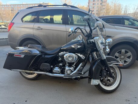2007 Harley-Davidson Road King, чёрный, 950000 рублей, вид 1
