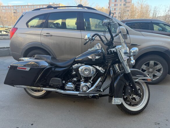 2007 Harley-Davidson Road King, чёрный, 950000 рублей