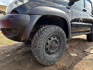 2007 УАЗ Патриот 3163 I, чёрный, 360000 рублей, вид 3