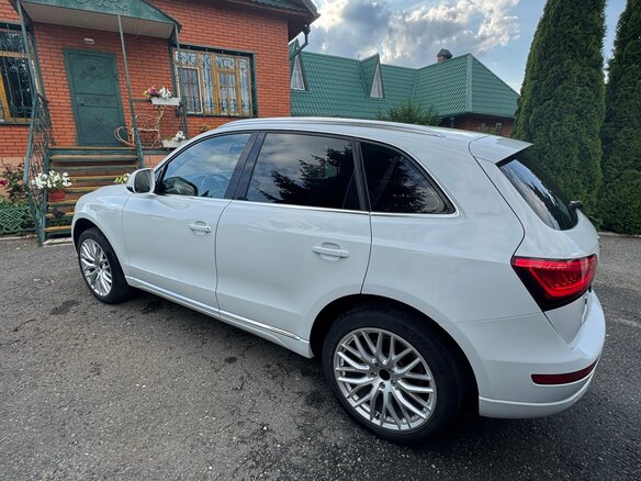 2012 Audi Q5 I (8R) Рестайлинг, белый, 1980000 рублей - вид 6