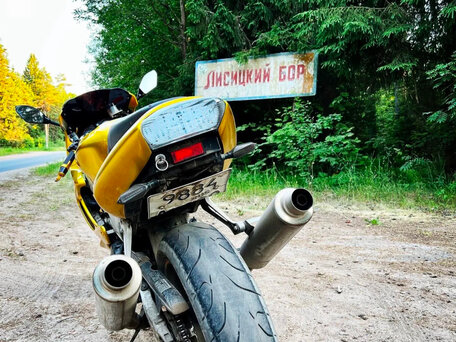 1997 Honda VTR 1000, золотистый, 250000 рублей, вид 5