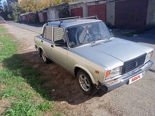 2011 Lada (ВАЗ) 2107, серебристый, 115000 рублей, вид 3