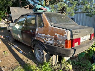 2001 Lada (ВАЗ) 21099, серебристый, 65000 рублей, вид 3