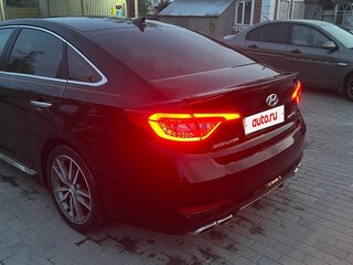 2015 Hyundai Sonata VII (LF), чёрный, 1500000 рублей, вид 3